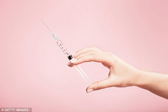 O Shot solution in syringe