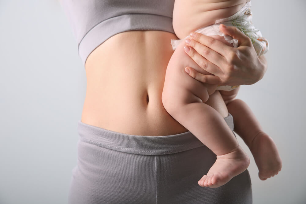 physical changes after childbirth relevant to PRP and RF recovery treatments
